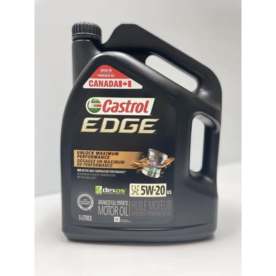 CASTROL Synthetic Engine Oil Edge FTT 5W20 , 5L (Pack of 3) - 020093A
