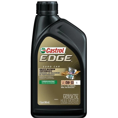 CASTROL - 0202742 - Synthetic Engine Oil Edge LL 0W30 , 946ML