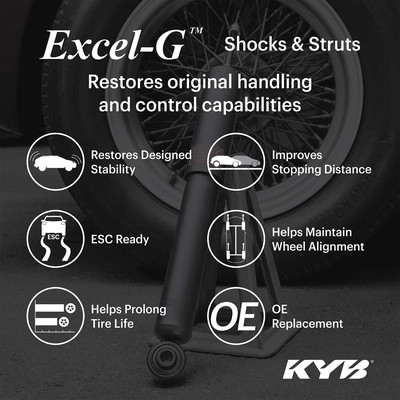 KYB - 364021 - KYB - 364021 - Front Gas Charged Cartridge