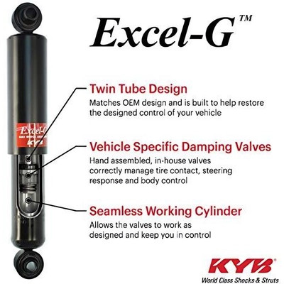 KYB - 334364 - KYB - 334364 - Front Gas Charged Strut