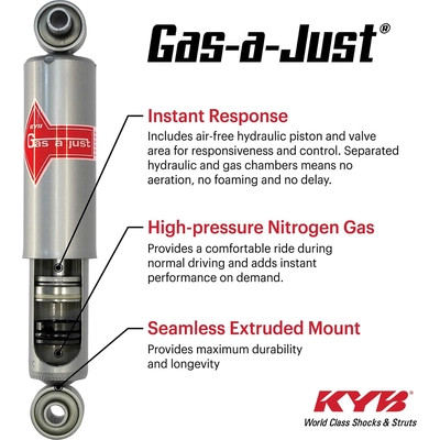 KYB - KG4613A - Front Mono-Tube Gas Pressurized by KYB - KG4613A