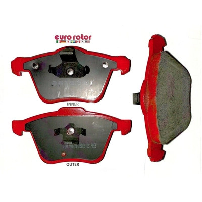 EUROROTOR - F1D1003 - Front Semi Metallic Pads