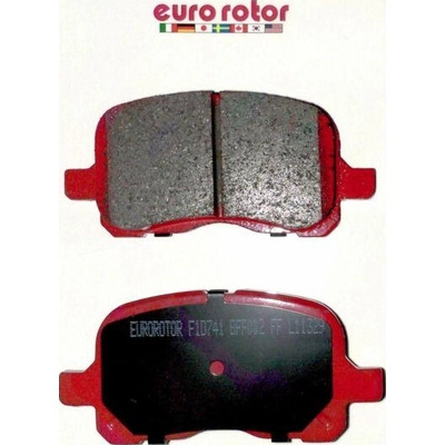 EUROROTOR - ID741 - Front Ceramic Pads by EUROROTOR - ID741