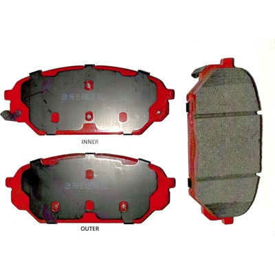 Front Ceramic Pads by EUROROTOR - ID1301H