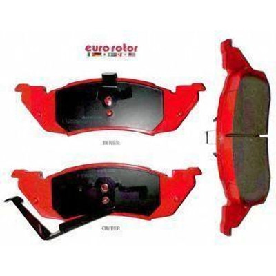 EUROROTOR - F1D529A - Front Semi Metallic Pads by EUROROTOR - F1D529A