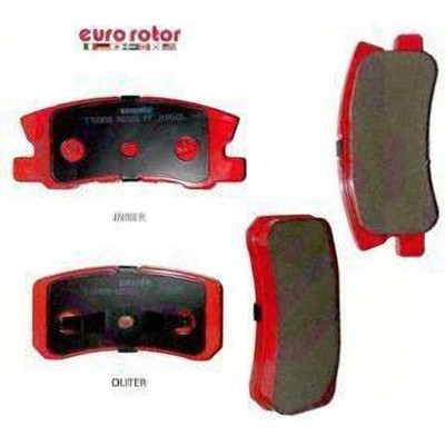 EUROROTOR - ID868H - Rear Ceramic Pads by EUROROTOR - ID868H