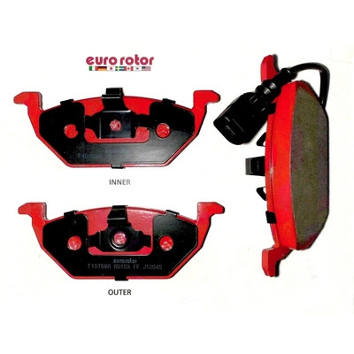 EUROROTOR - ID768A - Front Ceramic Pads