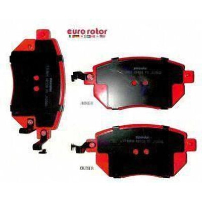 Front Ceramic Pads by EUROROTOR - ID969H