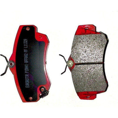 Front Semi Metallic Pads by EUROROTOR - F1D841H