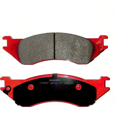 Front Ceramic Pads by EUROROTOR - ID897H