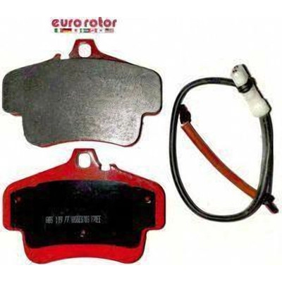 EUROROTOR - F1D776 - Front Semi Metallic Pads by EUROROTOR - F1D776