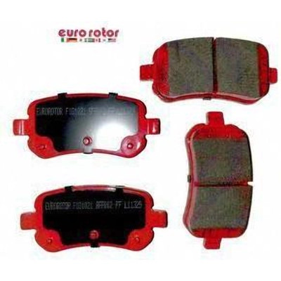 EUROROTOR - F1D1021 - Rear Semi Metallic Pads by EUROROTOR - F1D1021
