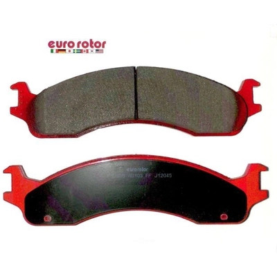 EUROROTOR - F1D655H - Front Semi Metallic Pads by EUROROTOR - F1D655H
