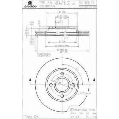 EUROROTOR - FO138 - Front Premium Rotor