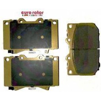 EUROROTOR - XD772 - Front Semi Metallic Pads by EUROROTOR - XD772