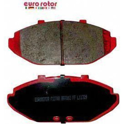 EUROROTOR - F1D748H - Front Semi Metallic Pads by EUROROTOR - F1D748H