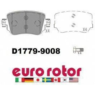 EUROROTOR - ID1779 - EUROROTOR - ID1779 - Rear Ceramic Pads