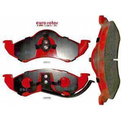 EUROROTOR - F1D746 - Front Semi Metallic Pads by EUROROTOR - F1D746