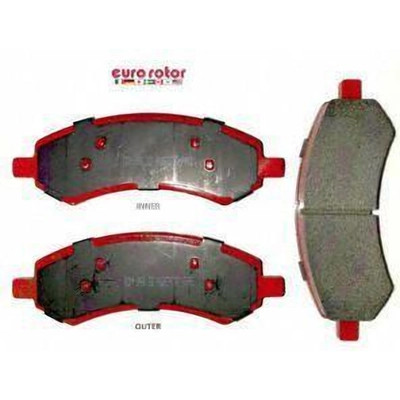 EUROROTOR - F1D1084H - EUROROTOR - F1D1084H - Front Semi Metallic Pads
