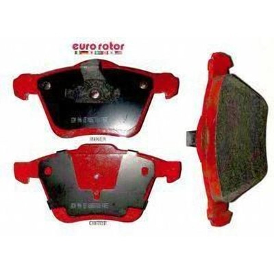 Front Semi Metallic Pads by EUROROTOR - F1D1305