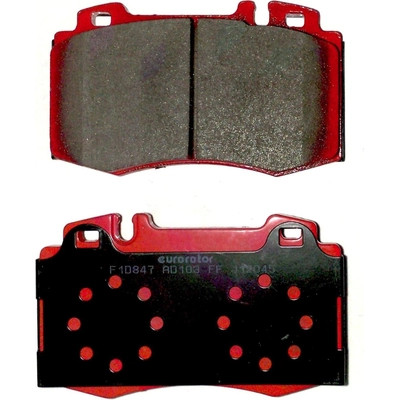 Front Semi Metallic Pads by EUROROTOR - F1D847