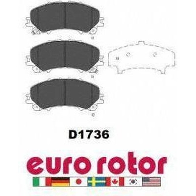 Front Ceramic Pads by EUROROTOR - ID1736