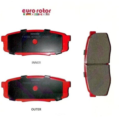 EUROROTOR - F1D883H - Rear Semi Metallic Pads