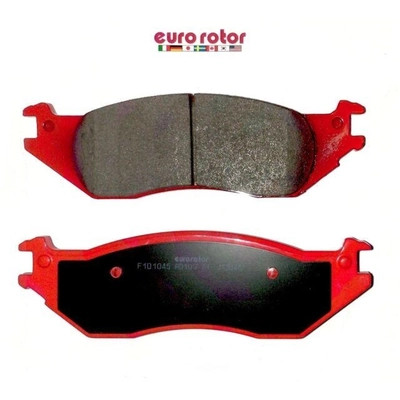 EUROROTOR - XD1045 - Front Semi Metallic Pads by EUROROTOR - XD1045