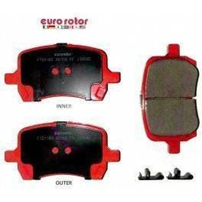 EUROROTOR - F1D1160H - EUROROTOR - F1D1160H - Front Semi Metallic Pads