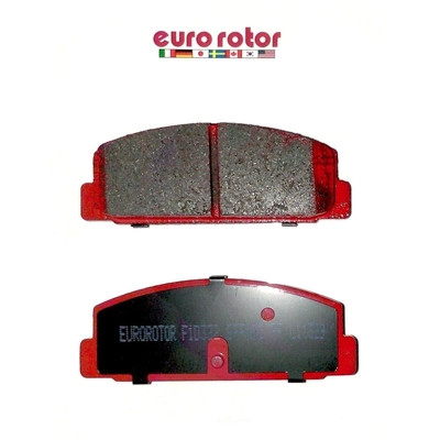 EUROROTOR - F1D332 - Rear Semi Metallic Pads by EUROROTOR - F1D332