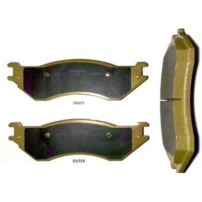 EUROROTOR - XD702A-H - Rear Disc Pads