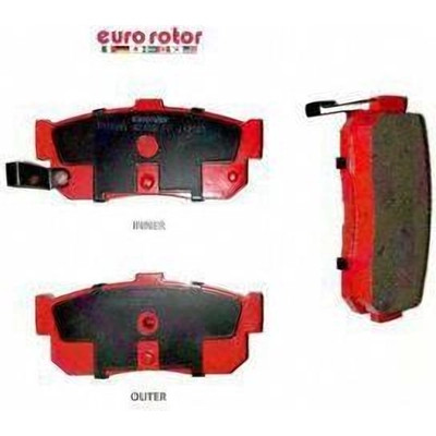Rear Ceramic Pads by EUROROTOR - ID595H