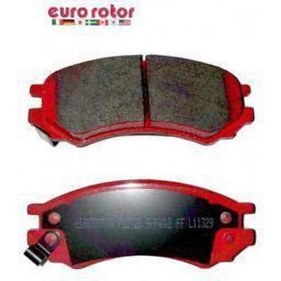 EUROROTOR - F1D728 - Front Semi Metallic Pads by EUROROTOR - F1D728