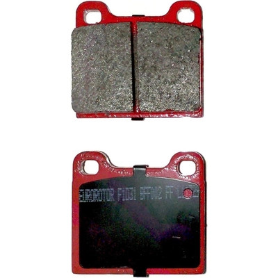 Front Semi Metallic Pads by EUROROTOR - F1D31