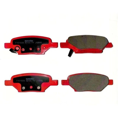 EUROROTOR - F1D1033H - Rear Semi Metallic Pads