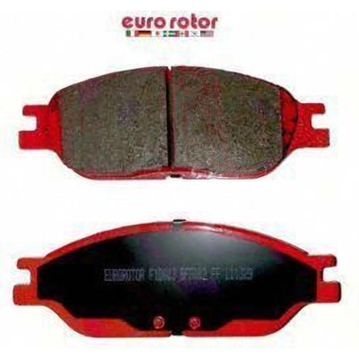 EUROROTOR - F1D803H - Front Semi Metallic Pads by EUROROTOR - F1D803H