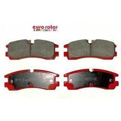 EUROROTOR - F1D754H - Rear Semi Metallic Pads by EUROROTOR - F1D754H