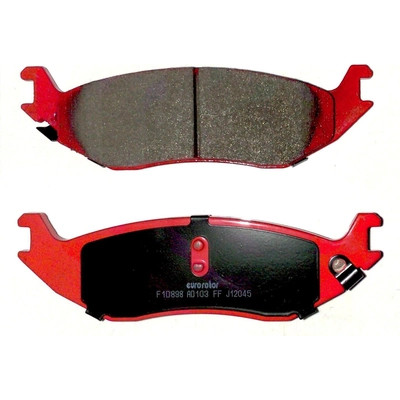 Rear Ceramic Pads by EUROROTOR - ID898H