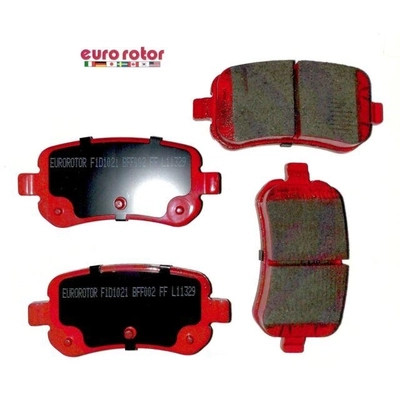 EUROROTOR - ID1021H - Rear Ceramic Pads by EUROROTOR - ID1021H