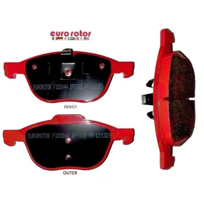 EUROROTOR - F1D1044H - EUROROTOR - F1D1044H - Front Semi Metallic Pads