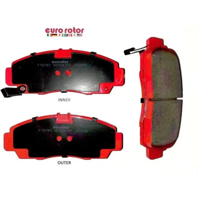 EUROROTOR - ID787H - Front Ceramic Pads