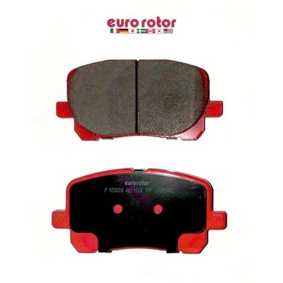 EUROROTOR - F1D923H - EUROROTOR - F1D923H - Front Semi Metallic Pads