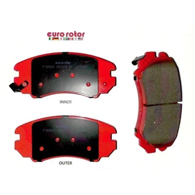 EUROROTOR - F1D924H - EUROROTOR - F1D924H - Front Semi Metallic Pads