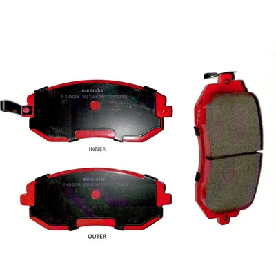 EUROROTOR - ID929H - Front Ceramic Pads