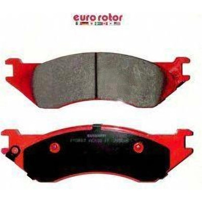 EUROROTOR - XD897H - Front Disc Pads by EUROROTOR - XD897H