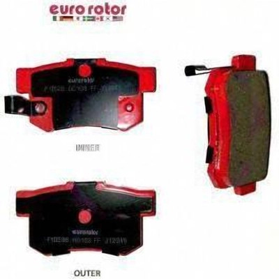 EUROROTOR - ID536H - Rear Ceramic Pads by EUROROTOR - ID536H
