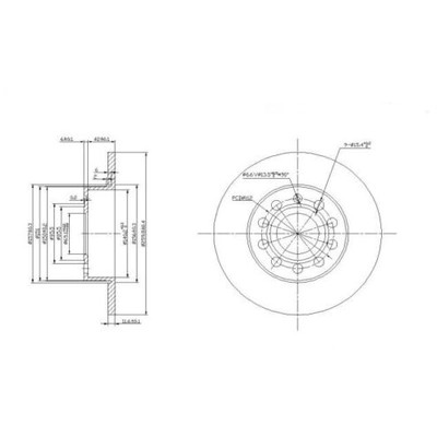 EUROROTOR - VW282 - EUROROTOR - VW282 - Rear Premium Rotor