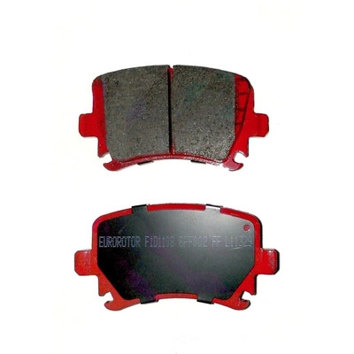 EUROROTOR - F1D1108H - Rear Semi Metallic Pads