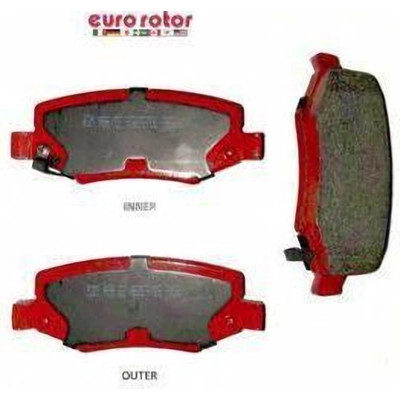 EUROROTOR - ID1274H - Rear Ceramic Pads by EUROROTOR - ID1274H