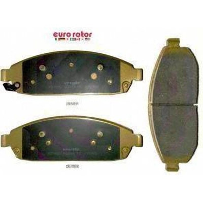 EUROROTOR - XD1080 - Front Semi Metallic Pads by EUROROTOR - XD1080